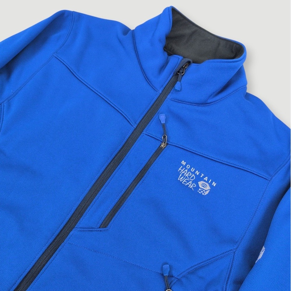 Mountain Hardwear Tacna Performance Jacket Mens Medium Blue Softshell Utility